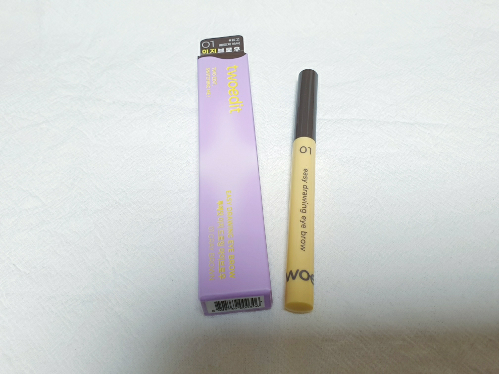 투에딧 (twoedit) 이지 드로잉 아이브로우 [01 그레이브라운] review image