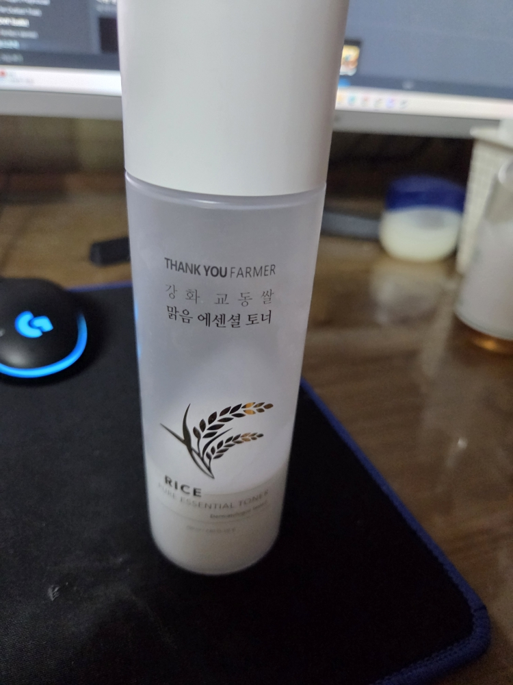 THANKYOUFARMER Tónico esencial transparente de arroz Kyodong mejorado review image