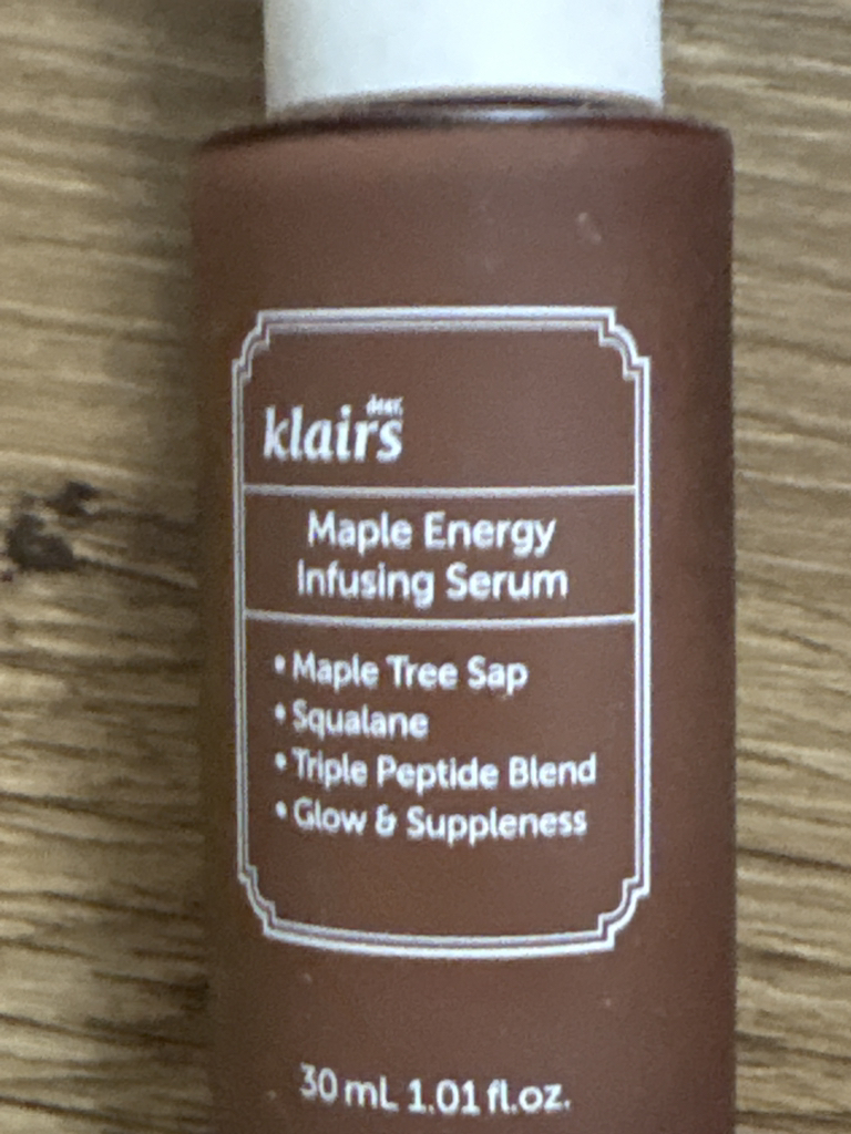 디어클레어스 (dearKlairs) 메이플 에너지 인퓨징 세럼 review image