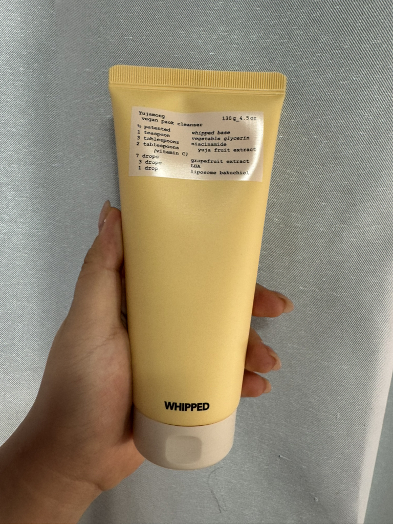 휩드 (WHIPPED) 비건 팩클렌저 [유자몽] review image