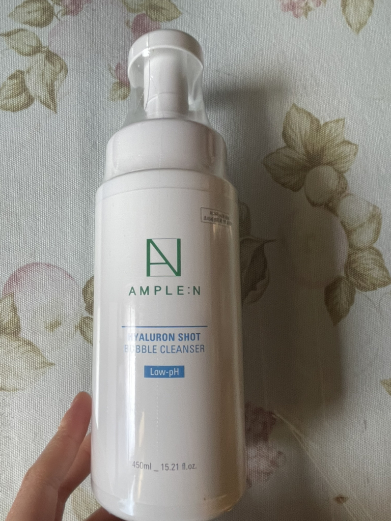 앰플엔 (AMPLE:N) 히알루론샷 버블 클렌저 review image