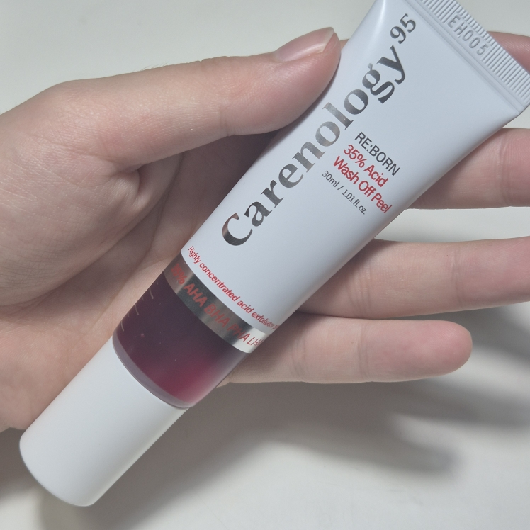 케어놀로지 (Carenology) 리본 35% 애씨드 워시오프 필 review image