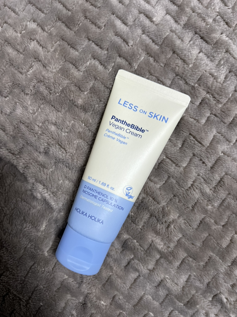 홀리카홀리카 (HOLIKAHOLIKA) 레스온스킨 판테바이블 비건 크림 review image