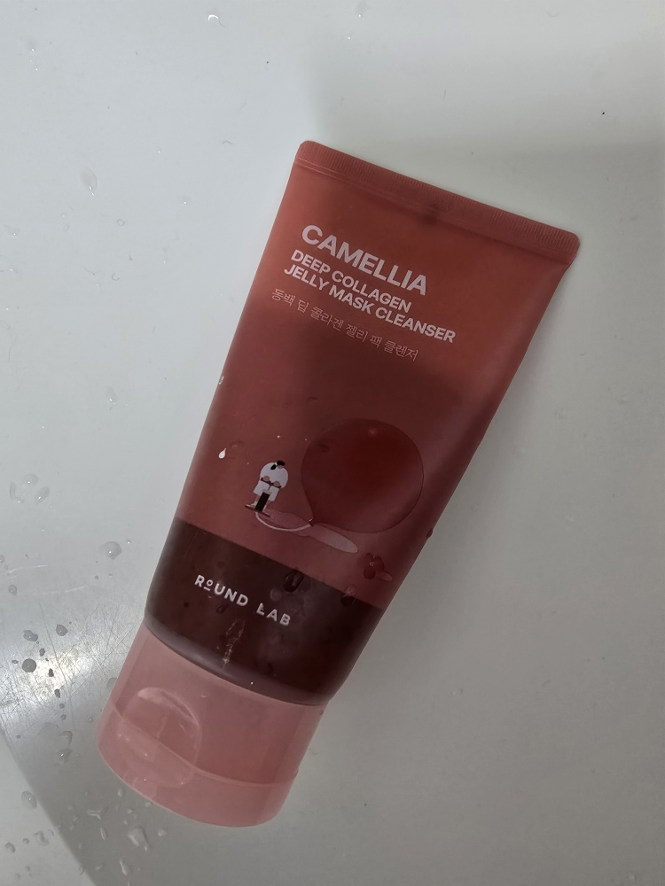 라운드랩 (ROUNDLAB) 동백 딥 콜라겐 젤리 팩 클렌저 review image
