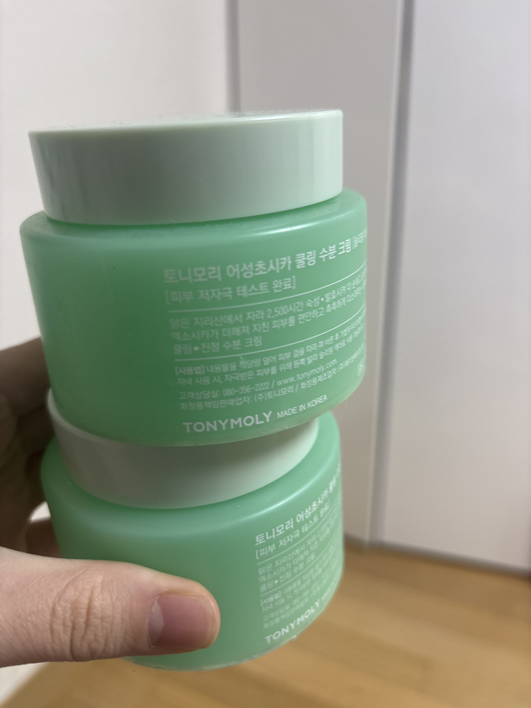토니모리 (TONYMOLY) 어성초시카 쿨링 수분 크림 review image