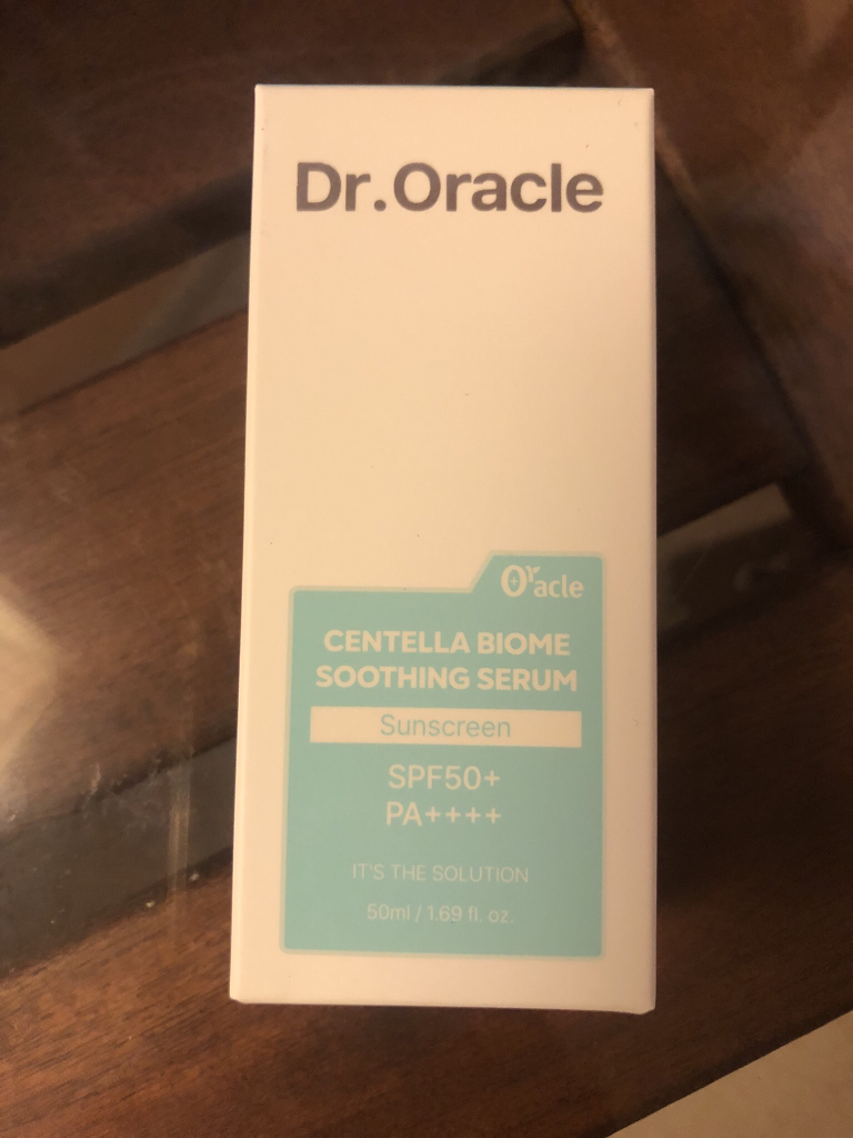 닥터오라클 (Dr.Oracle) 센텔라바이옴 수딩 선 세럼 [SPF50+/PA++++] review image