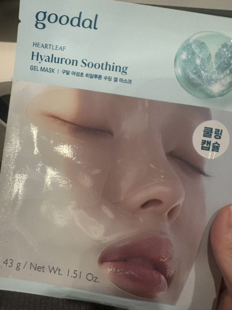 구달 (goodal) 겔 마스크 [어성초히알루론수딩] review image