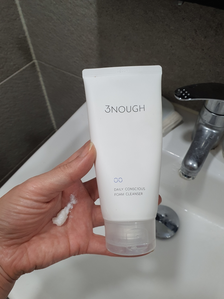 쓰리노프 (3NOUGH) 데일리 컨셔스 폼 클렌저 review image