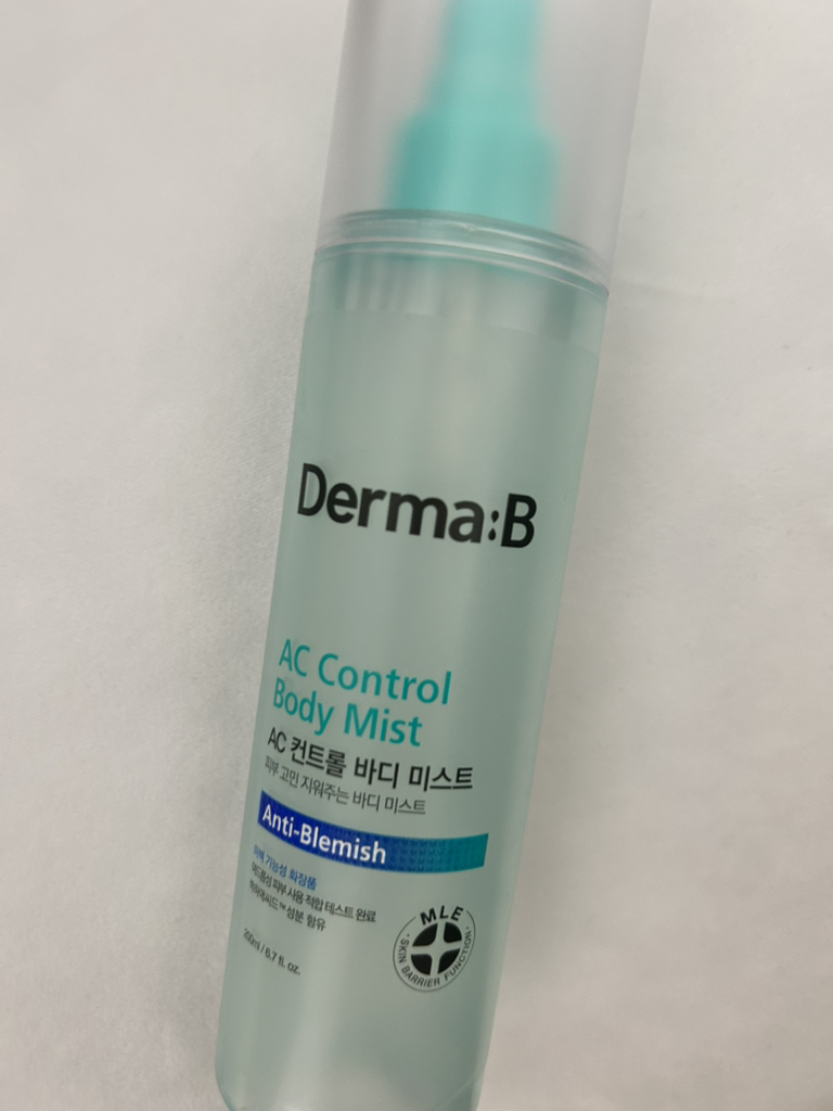 더마비 (Derma:B) AC컨트롤 바디 미스트 review image