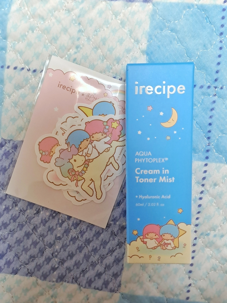 아이레시피 (irecipe) 리틀트윈스타 콜라보 아쿠아 피토플렉스 크림 인 토너 미스트 review image