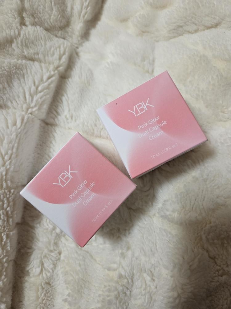 YBK (와이비케이) 핑크 글로우 듀얼 캡슐 크림 review image