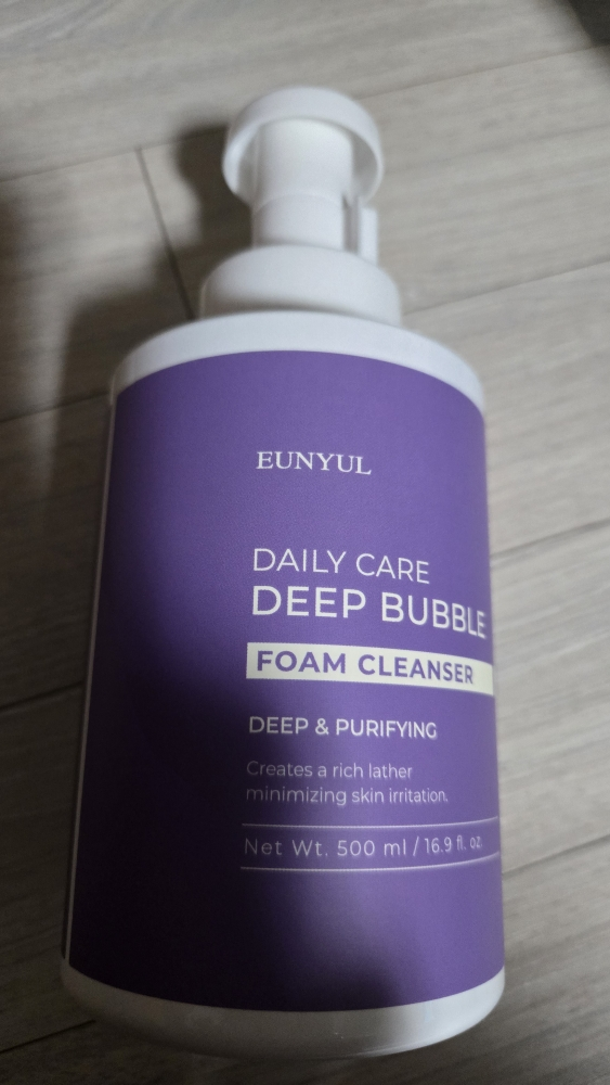 은율 (eunyul) 데일리 케어 딥 버블 폼 클렌저 review image