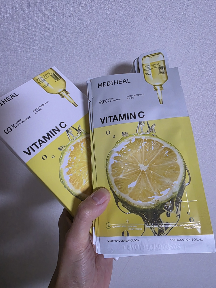 메디힐 (MEDIHEAL) 에센셜 마스크 [비타민씨잡티토닝] review image