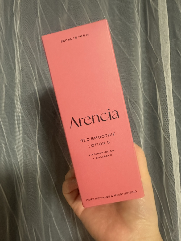 아렌시아 (ARENCIA) 레드 스무디 로션 5 review image