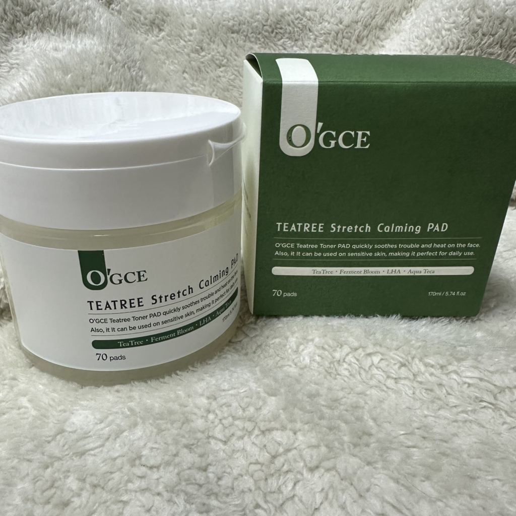 오그체 (O'GCE) 티트리 스트레치 카밍 패드 review image
