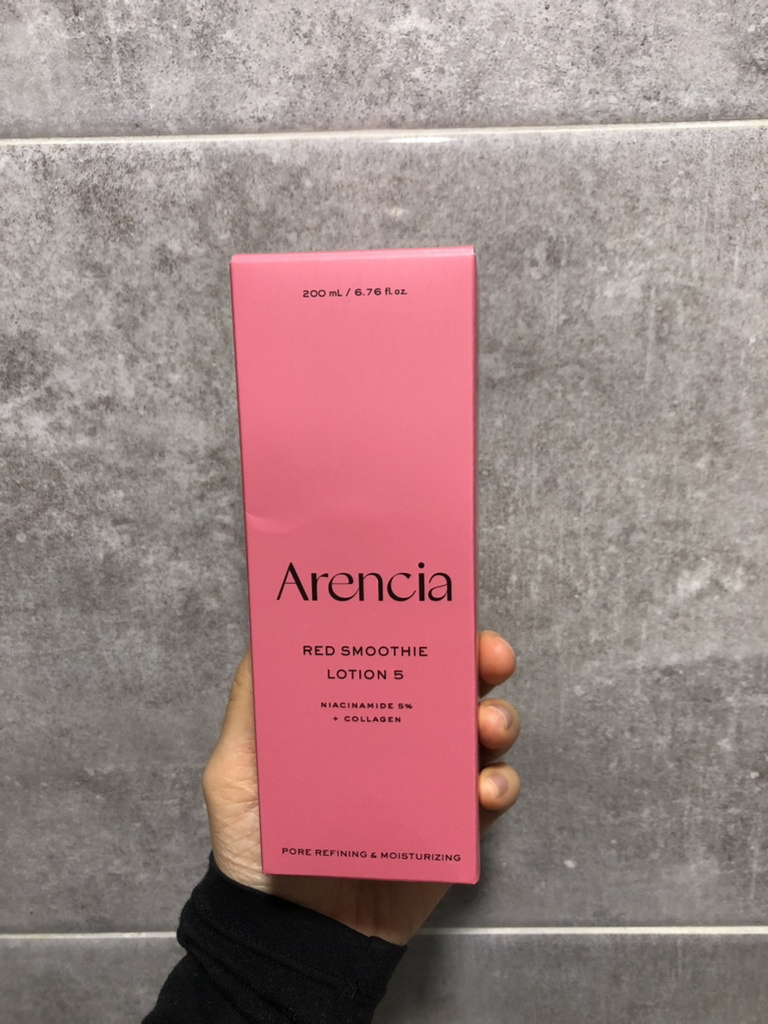 아렌시아 (ARENCIA) 레드 스무디 로션 5 review image