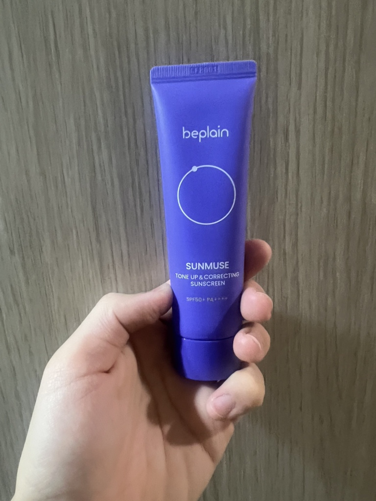 비플레인 (beplain) 선뮤즈 톤업&코렉팅 선크림 [SPF50+/PA++++] review image