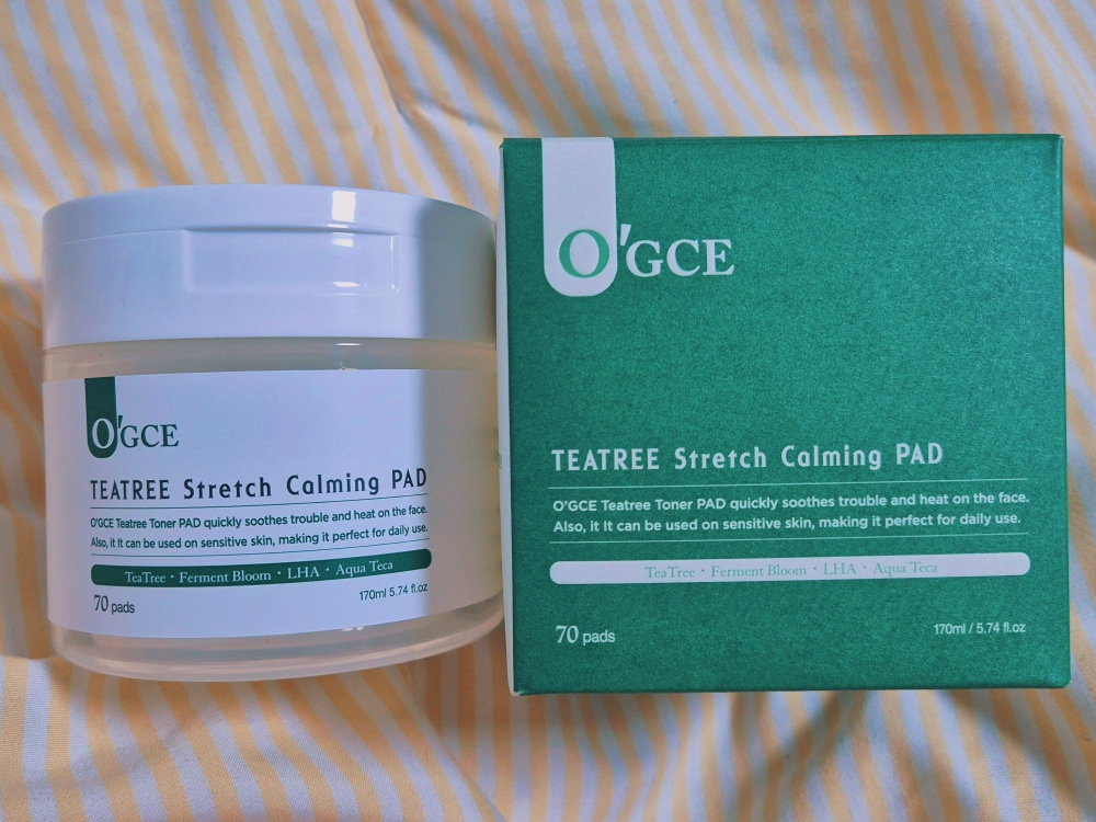 오그체 (O'GCE) 티트리 스트레치 카밍 패드 review image