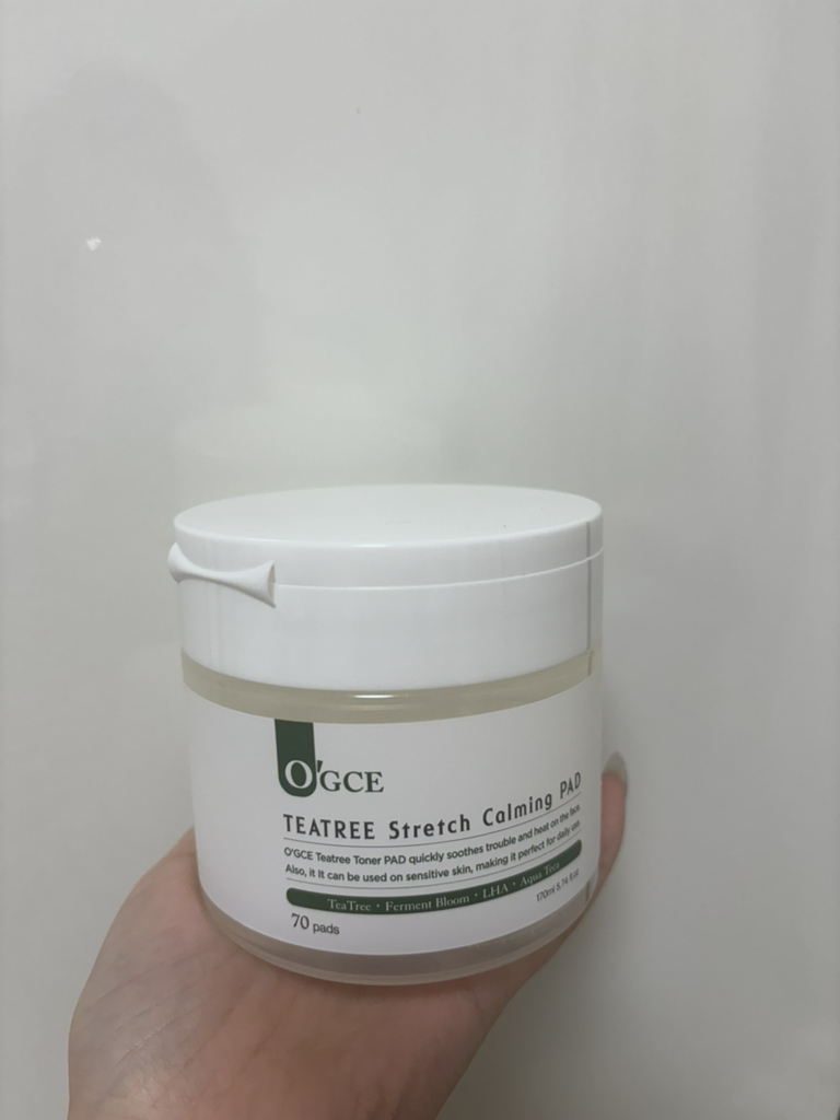 오그체 (O'GCE) 티트리 스트레치 카밍 패드 review image