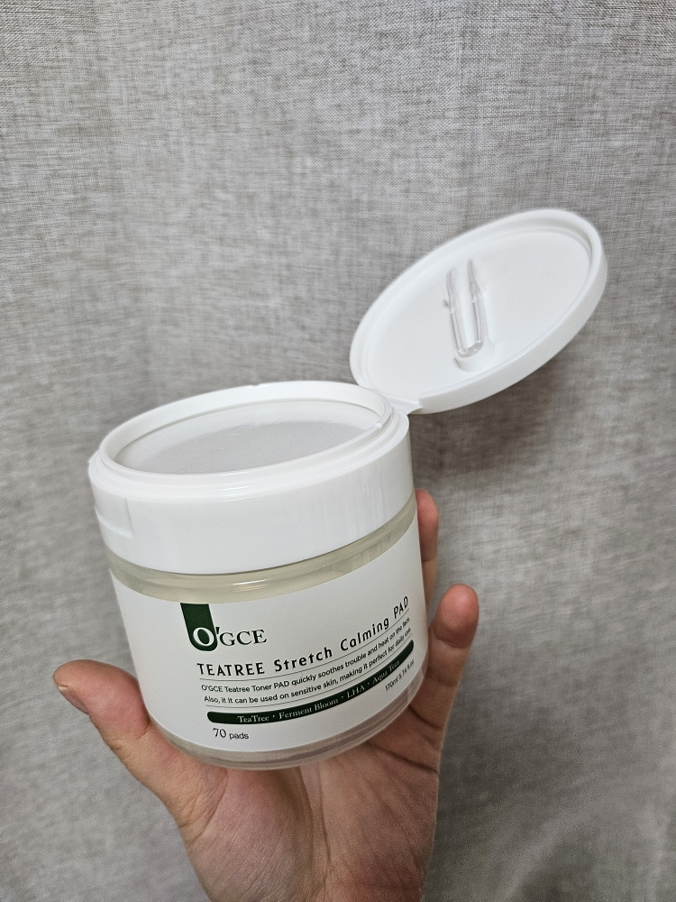 오그체 (O'GCE) 티트리 스트레치 카밍 패드 review image