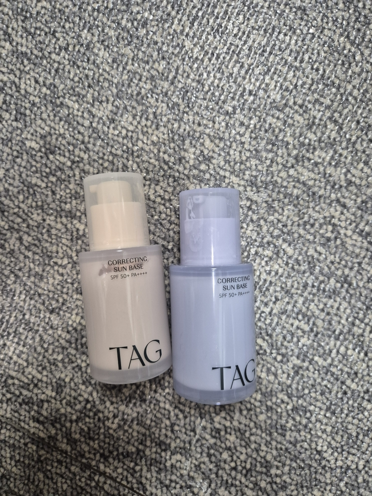 태그 (TAG) 코렉팅선베이스 [SPF50+/PA++++] [3호 클리어블루] review image