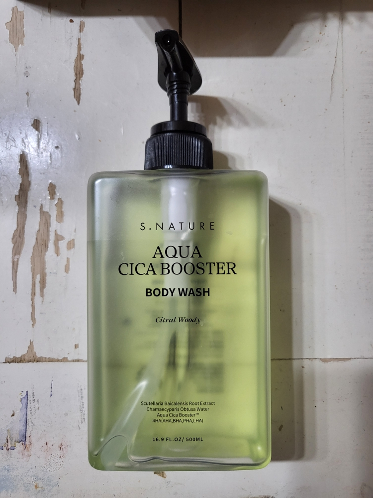 에스네이처 (S.NATURE) 아쿠아 시카 부스터 바디워시 review image
