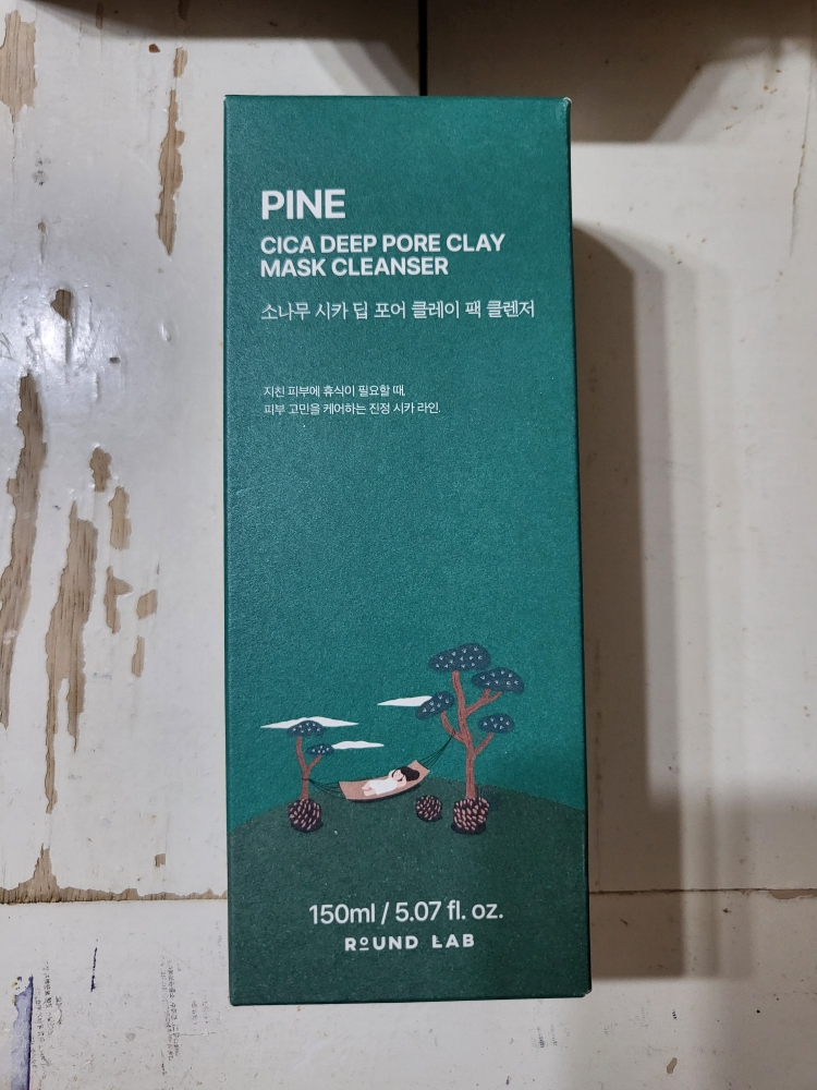 라운드랩 (ROUNDLAB) 소나무 시카 딥 포어 클레이 팩 클렌저 review image