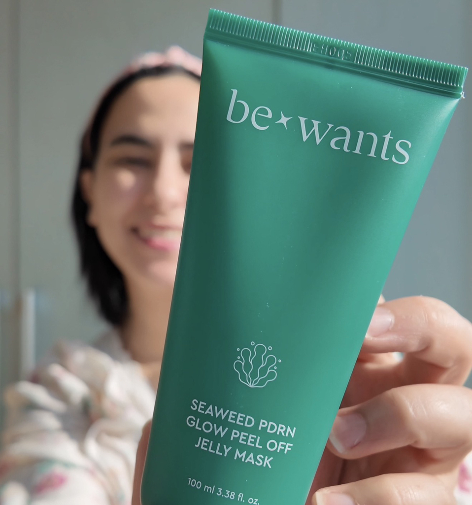 비원츠 (be+wants) SEAWEED PDRN 필오프팩 젤리 마스크 review image