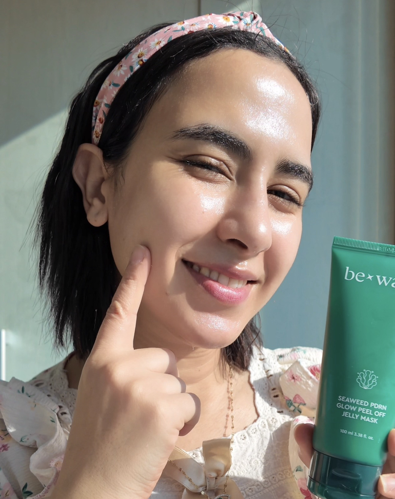 비원츠 (be+wants) SEAWEED PDRN 필오프팩 젤리 마스크 review image