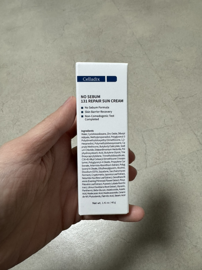 셀라딕스 (Celladix) 노세범 131 리페어 선크림 [SPF36/PA+++] review image