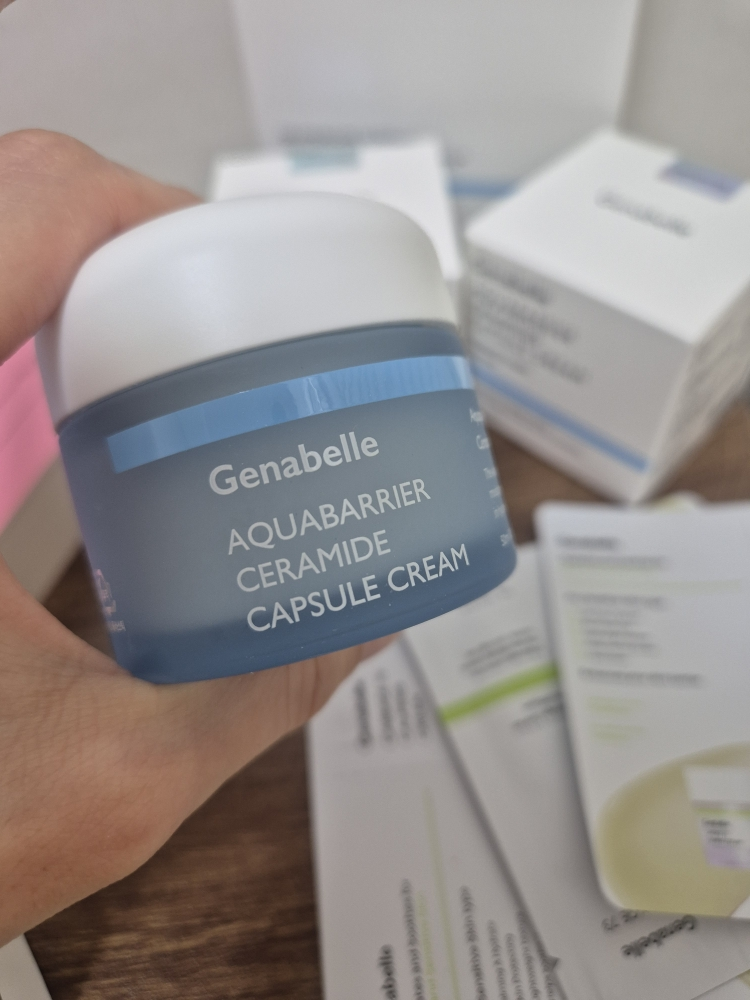 제나벨 (Genabelle) 아쿠아베리어 세라마이드 캡슐 크림 review image