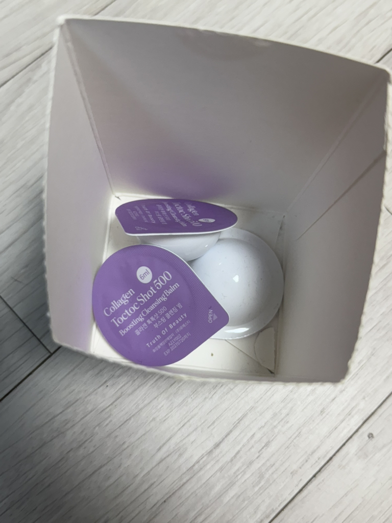 토브 (TruthOfBeauty) 콜라겐 톡톡샷500 부스팅 클렌징밤 review image