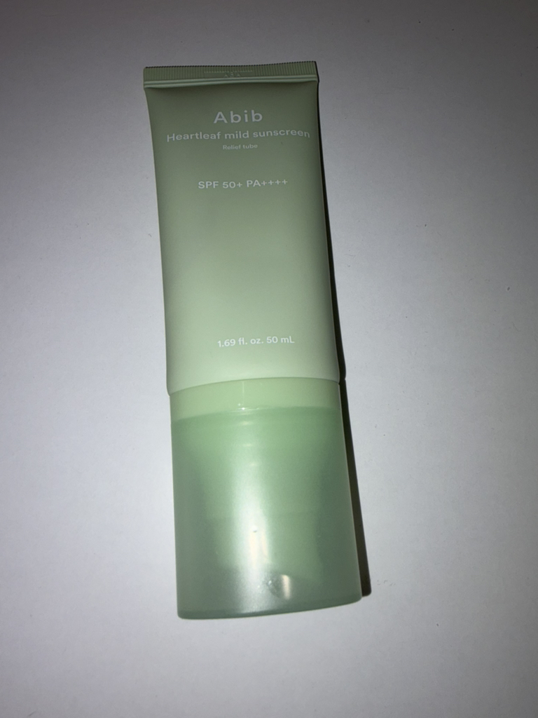 아비브 (Abib) 어성초 마일드 선크림 릴리프 튜브 [SPF50+/PA++++] review image