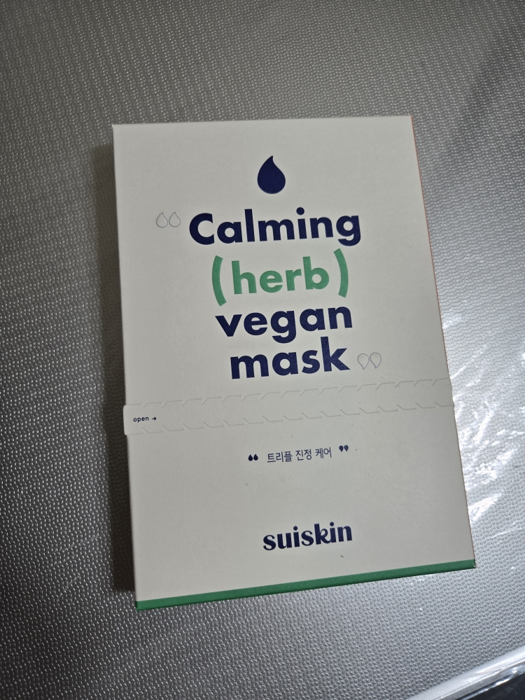 수이스킨 (suiskin) 편안한 진정초 시트 마스크 review image