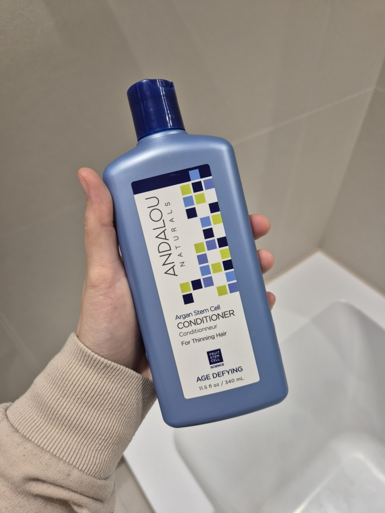 안달로우내추럴스 (Andalounaturals) 아르간 스템셀 에이지 디파잉 컨디셔너 review image