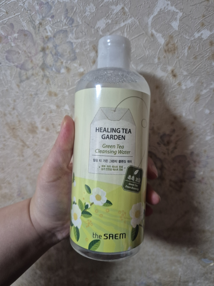 더샘 (theSAEM) 힐링 티 가든 클렌징 워터 [그린티] review image