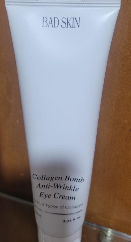 BADSKIN Kem dưỡng mắt chống nhăn collagen ban đêm review image