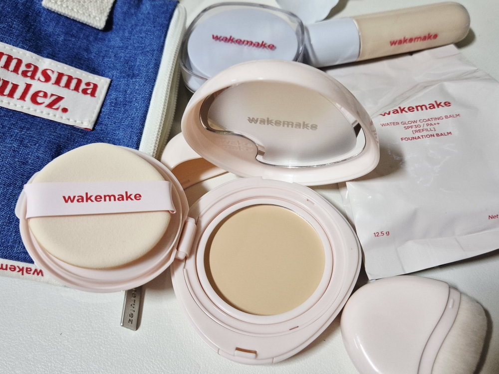 웨이크메이크 (wakemake) 워터 글로우 코팅밤 [SPF30/PA++] [02 바닐라아이보리] review image
