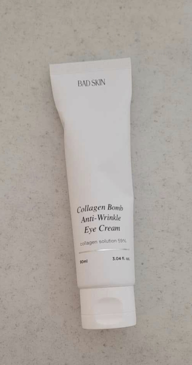 BADSKIN Kem dưỡng mắt chống nhăn collagen ban đêm review image