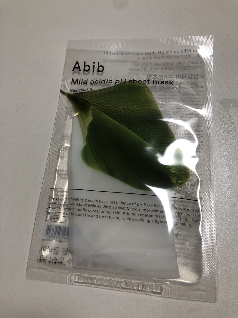 아비브 (Abib) 약산성 시트 마스크 [어성초핏] review image