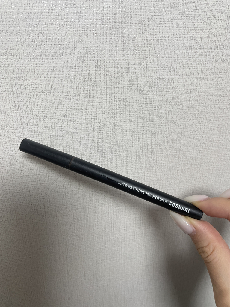 코스노리 (COSNORI) 슈퍼프루프 피팅 브러쉬 아이라이너 [02 블랙브라운] review image