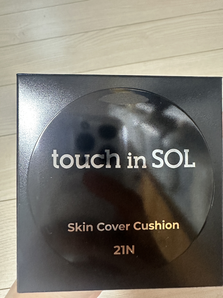 터치인솔 (TouchinSol) 스킨 커버 쿠션 [SPF50+/PA++++] [21N 뉴트럴 베이지] review image