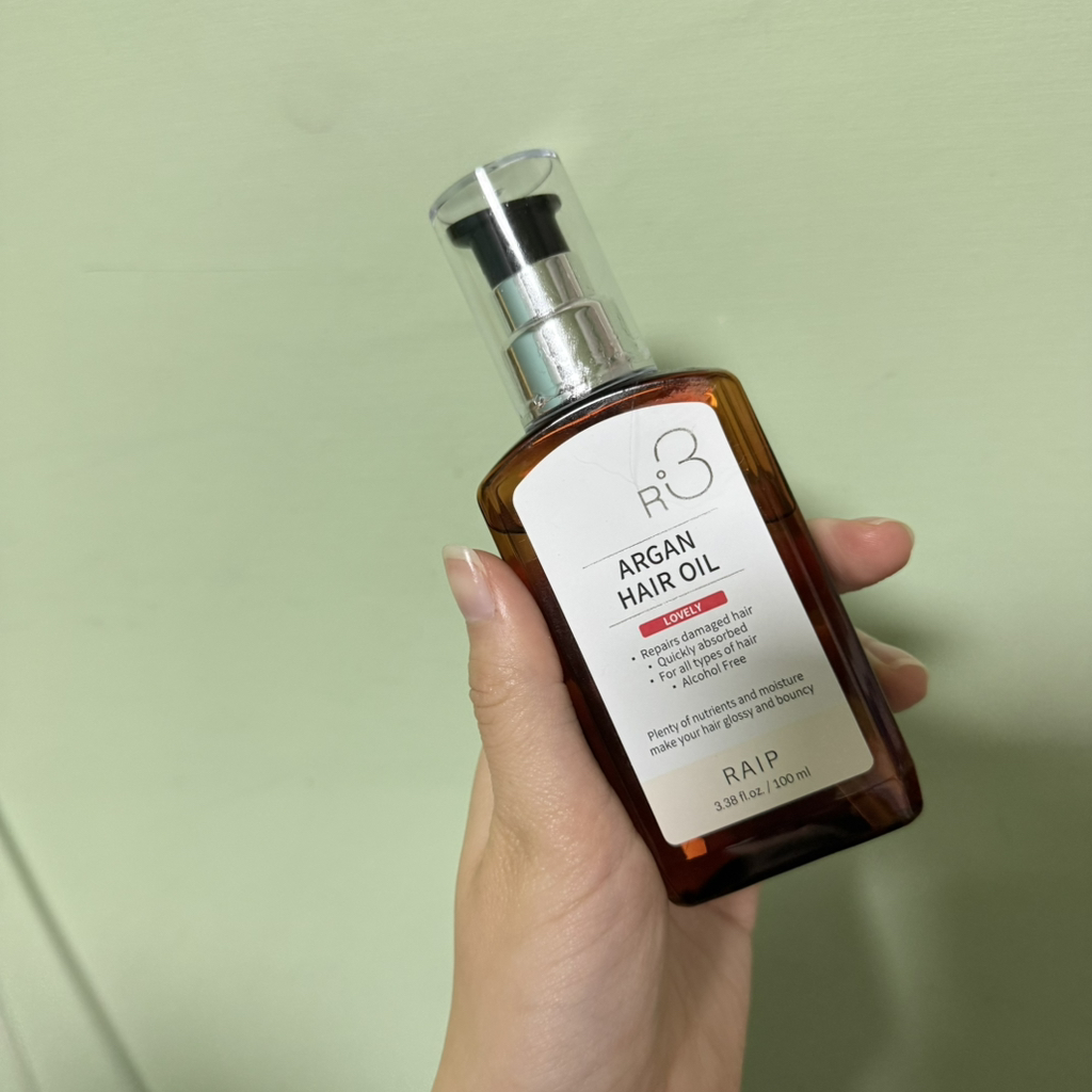 Đánh giá RAIP R3 Argan Hair Oil [Lovely] dành cho Da dị ứng | Hwahae