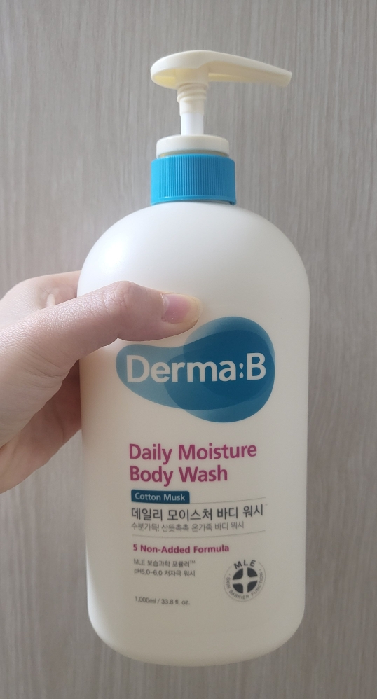 더마비 (Derma:B) 데일리 모이스처 바디 워시 [코튼머스크] review image
