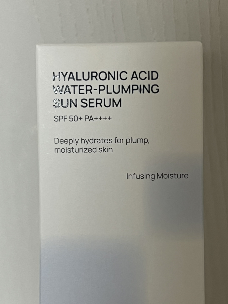 JUMISO Sérum solar hidratante rellenador de agua con ácido hialurónico [SPF50+/PA++++] review image