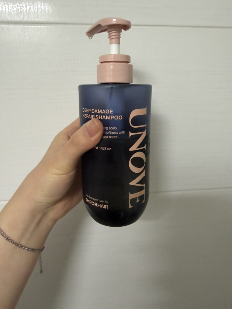 UNOVE Deep Damage Repair Protein Shampoo review image