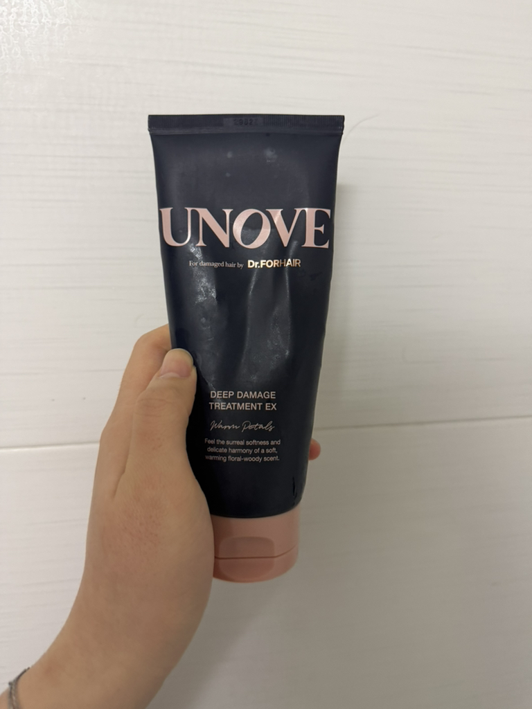 어노브 (UNOVE) 딥 데미지 헤어 트리트먼트 EX [웜페탈] review image