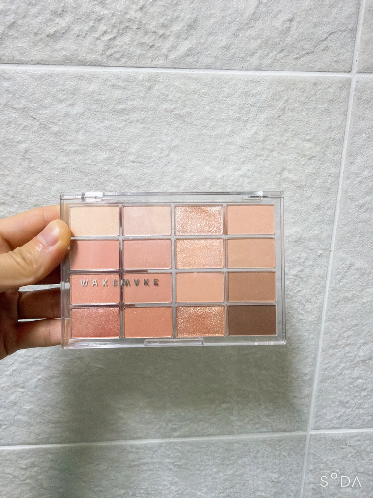 웨이크메이크 (wakemake) 소프트 블러링 아이팔레트 [03 선셋블러링] review image