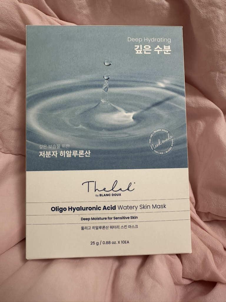 더랩바이블랑두 (THELABbyblancdoux) 올리고 히알루론산 워터리 스킨 마스크 review image