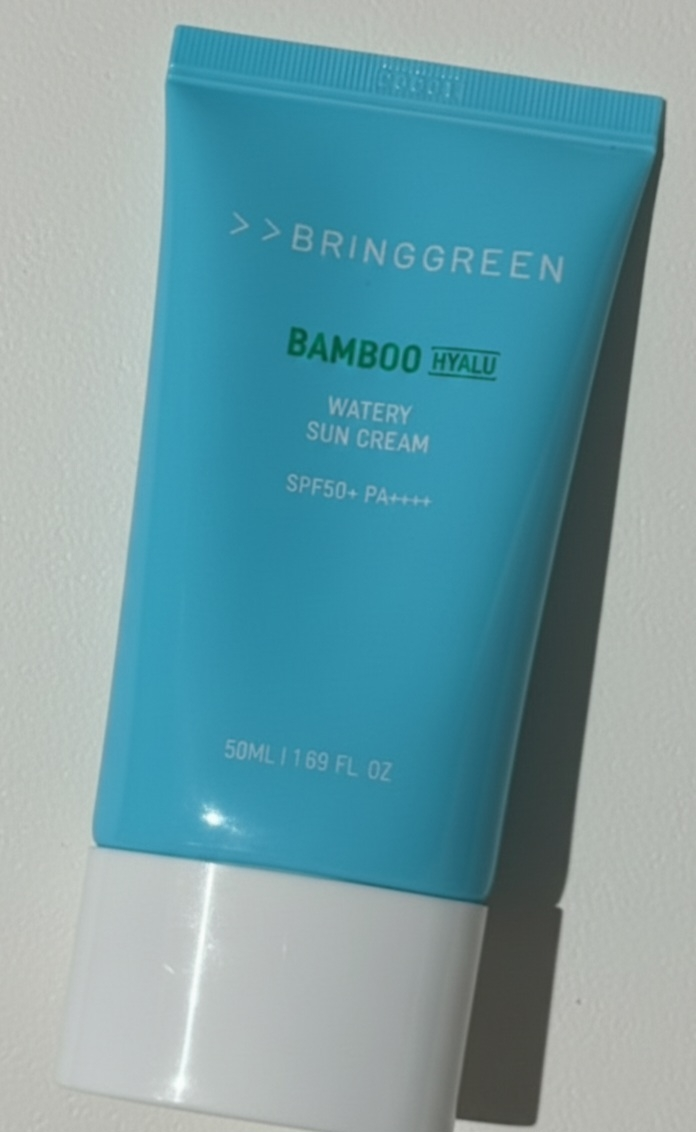 브링그린 (BRINGGREEN) 대나무 히알루수분 선크림 [SPF50+/PA++++] review image